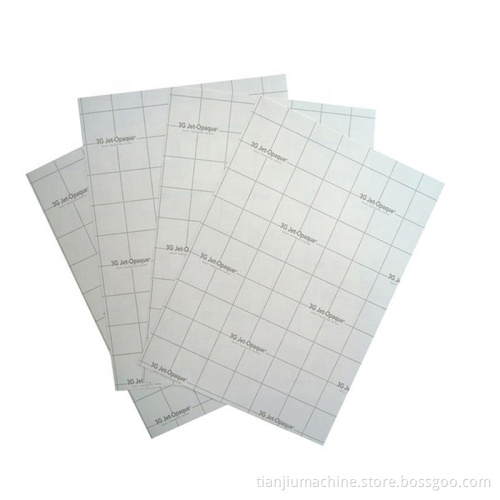 3GJET OPAQUE Dark Color T-shirt Transfer Heat Paper - A4, 100 Sheets